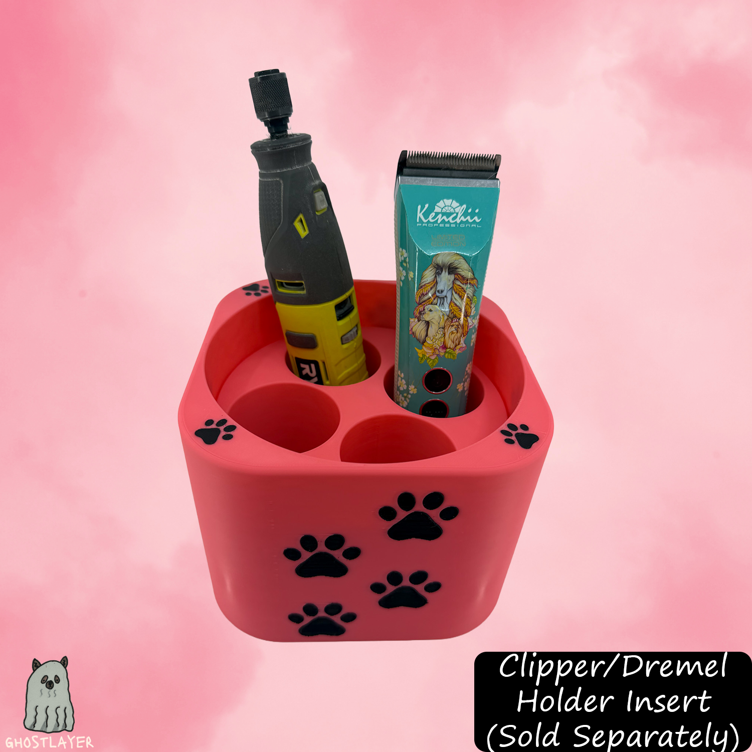 The Groomie — Modular Tabletop Grooming Organizer (Outer Shell Only)
