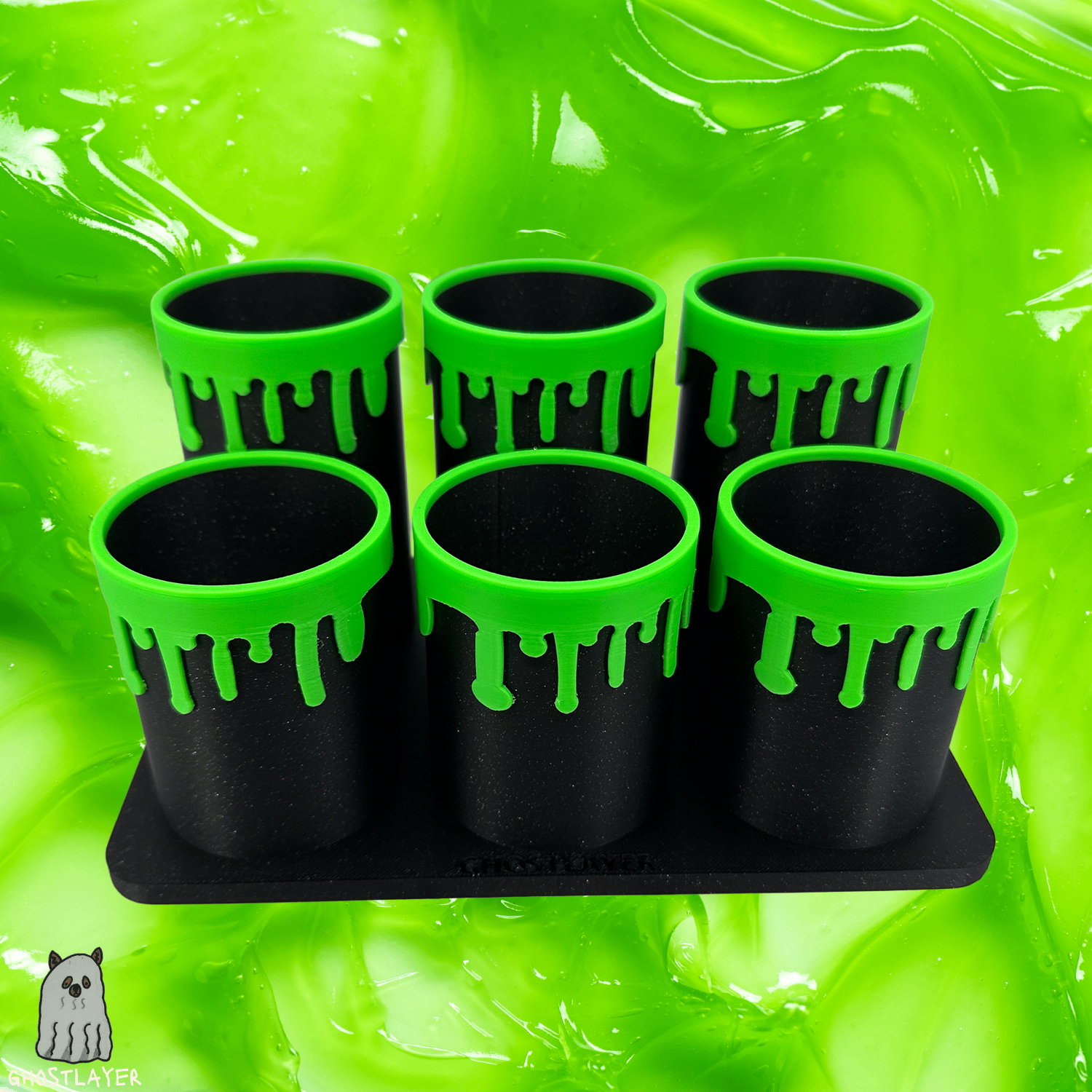 The Boo Goo Tubes -Dog Grooming Tool Organizer- Six Tubes
