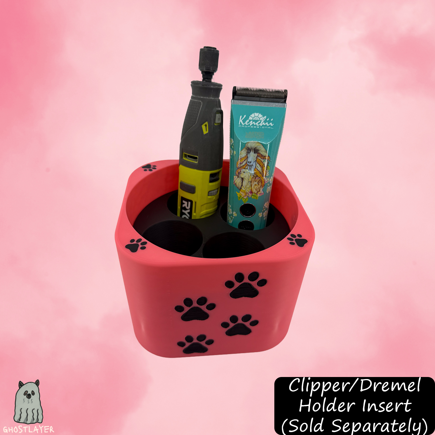 The Groomie — Modular Tabletop Grooming Organizer (Outer Shell Only)