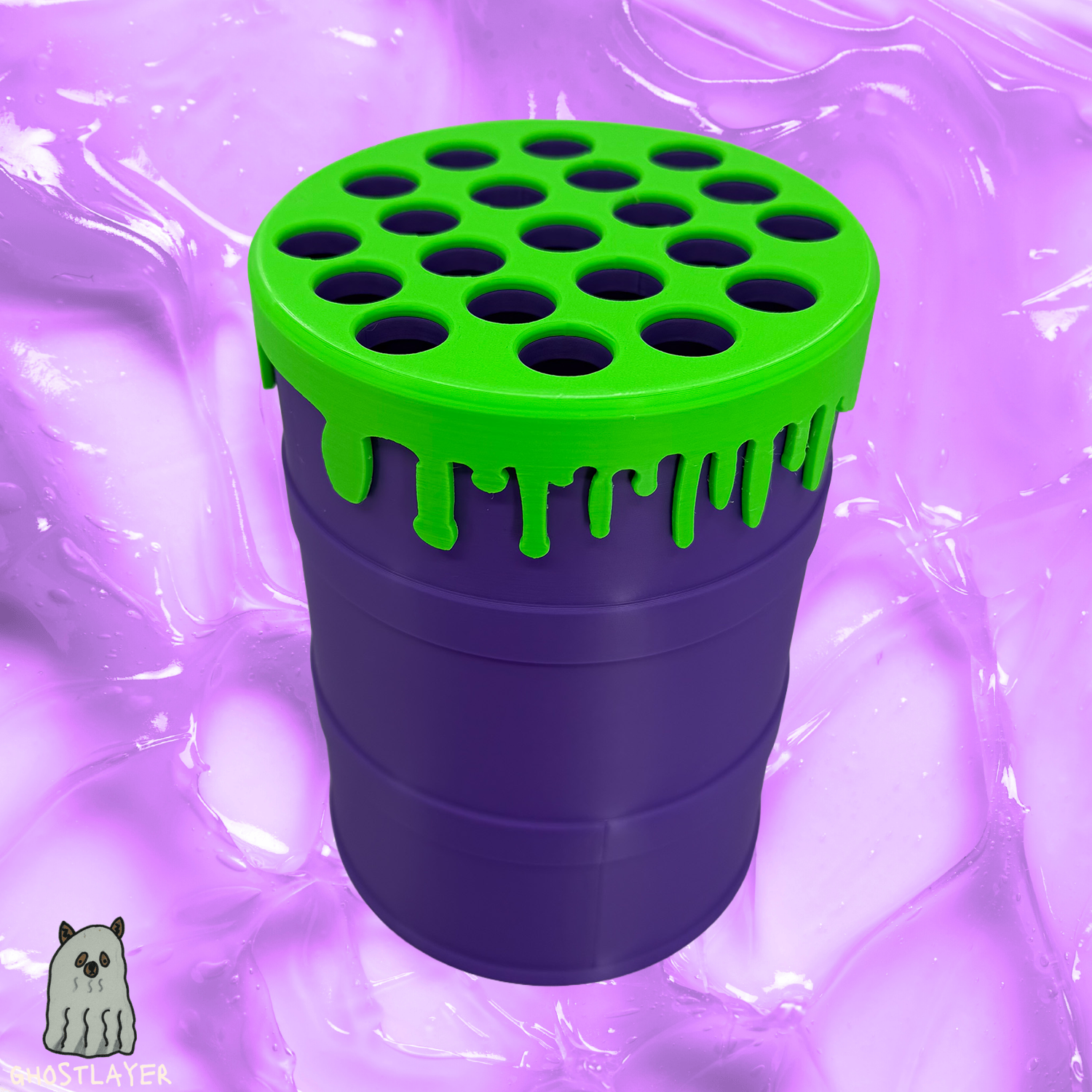 The Boo Goo Barrel- Dog Grooming Scissor Holder- Holds 21