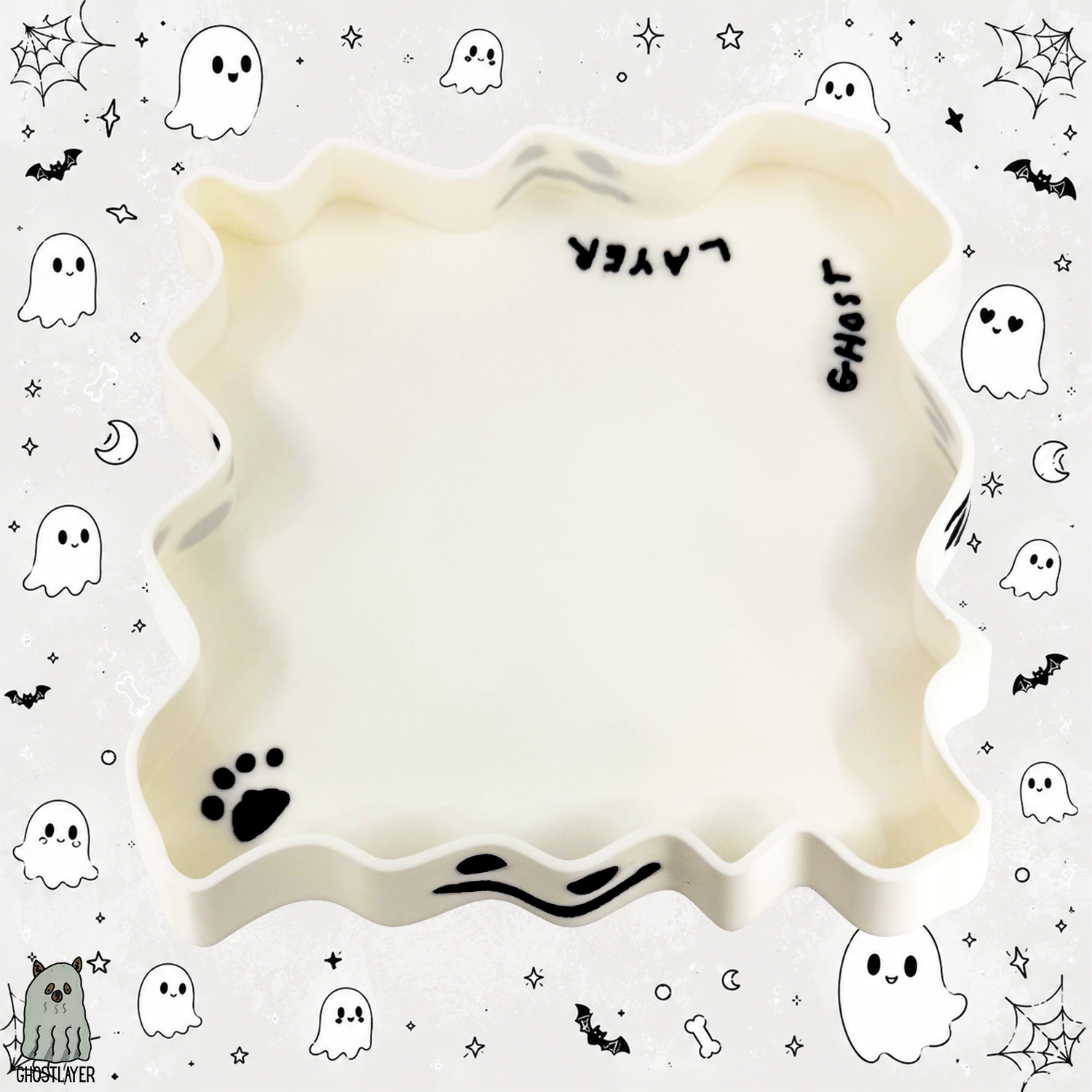 The Boo Burrow- Large Lay Flat Dog Grooming Comb, Scissor and Accessories Tray