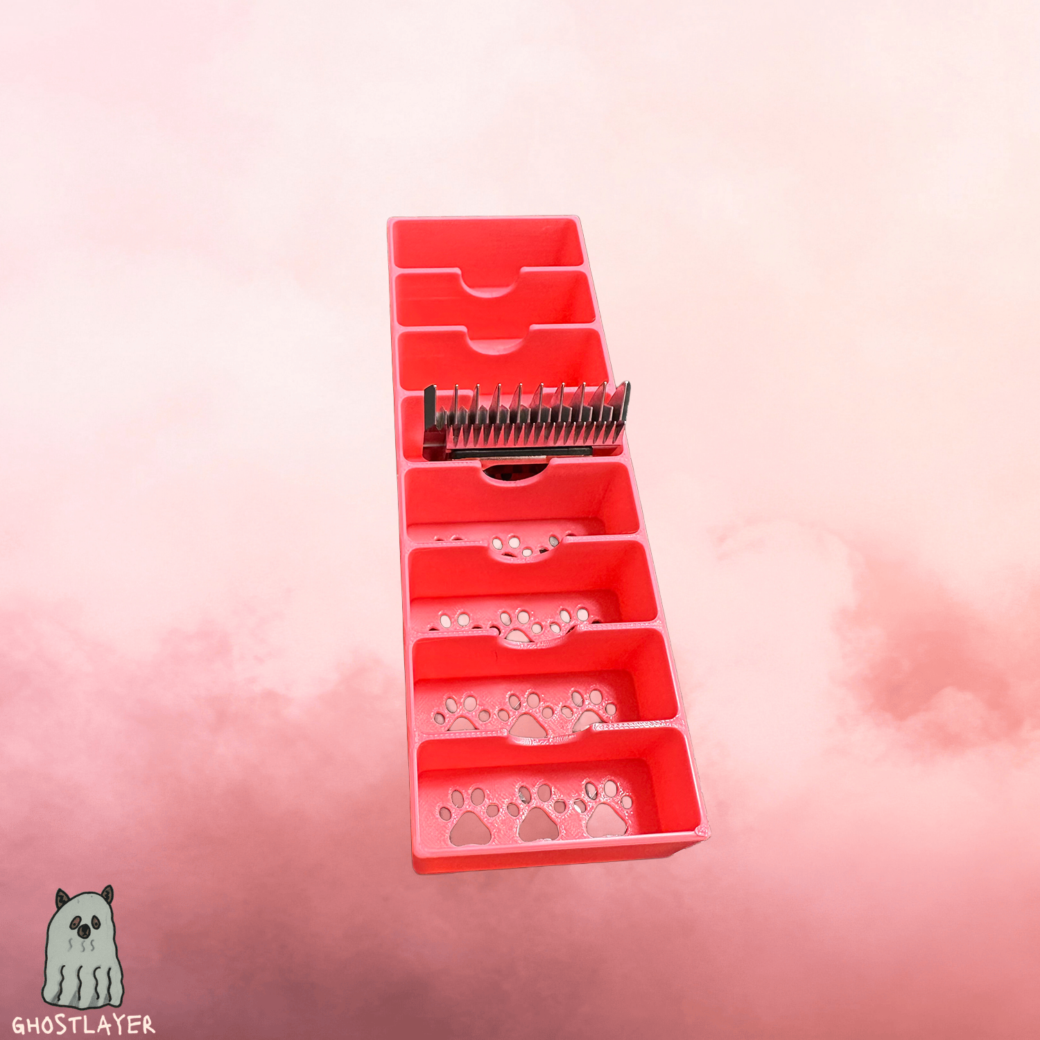 The Beagle (Vertical) - Dog Grooming Standard Size Clipper Blade Holder | up to 8 |