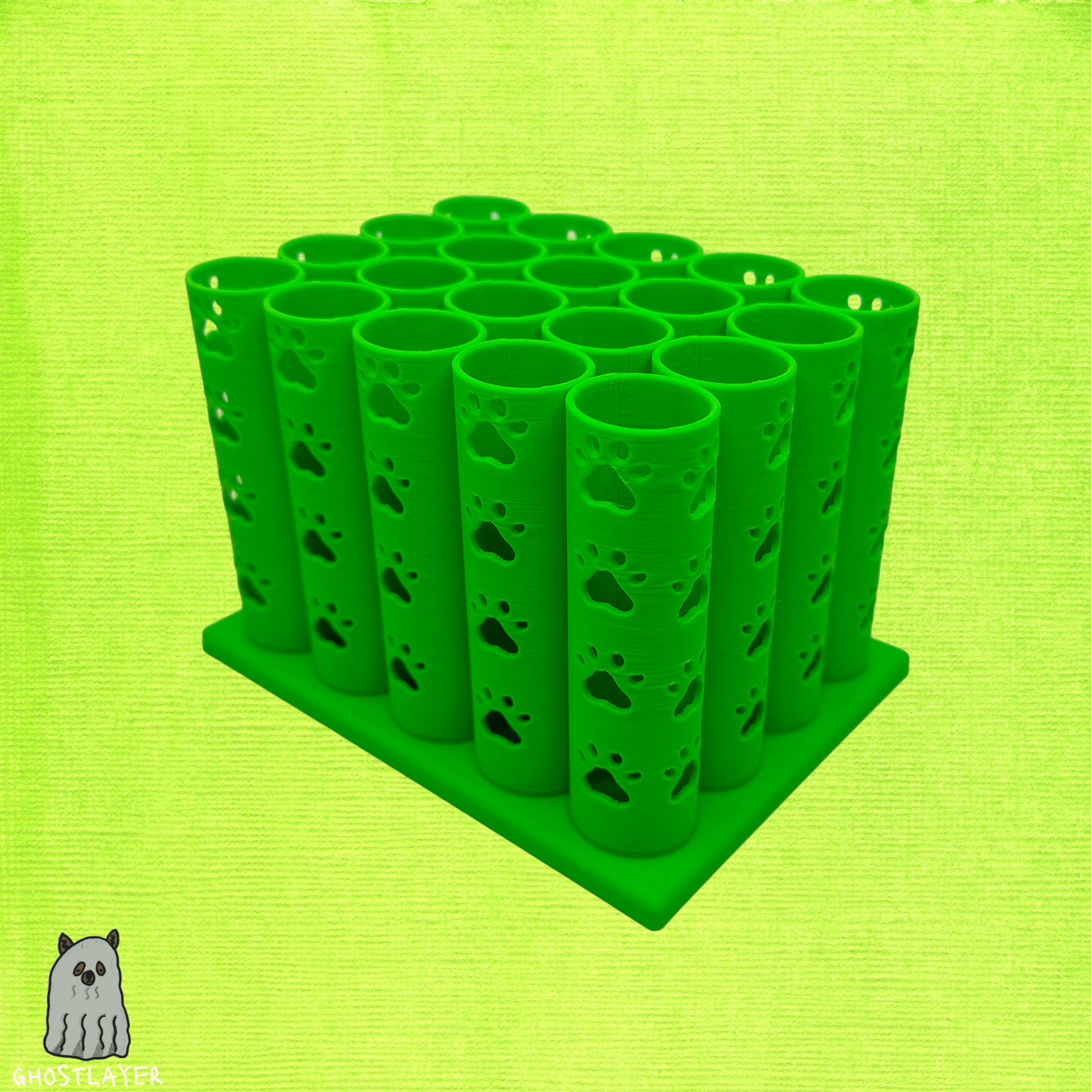 The Boston Terrier - Medium Dog Size Grooming Scissor Holder Vertical Up to 20 pairs, Simple organizer |