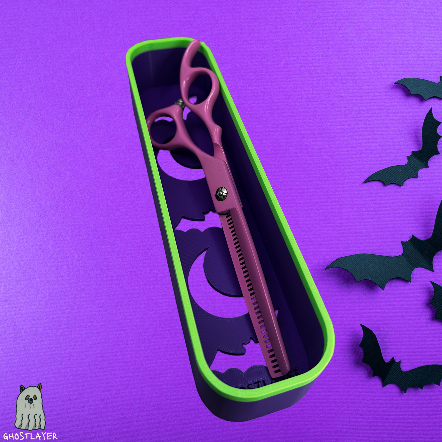 Founder's Favorite Catch all Tray *Halloween-Ghastly Green and Purple* | Simple organizer |