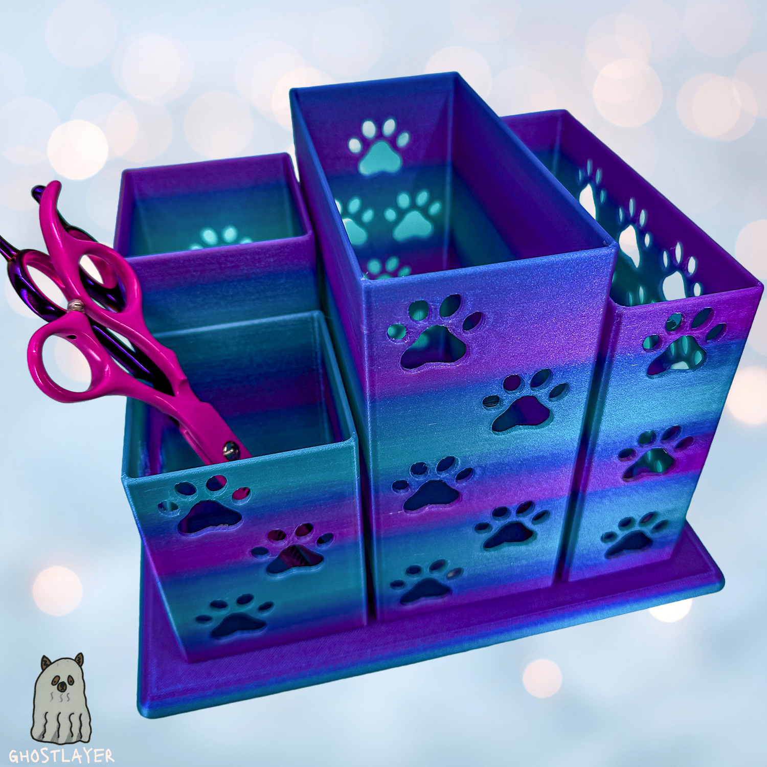 The Newfie Dog Grooming Brush Holder, Simple organizer | Large Size |