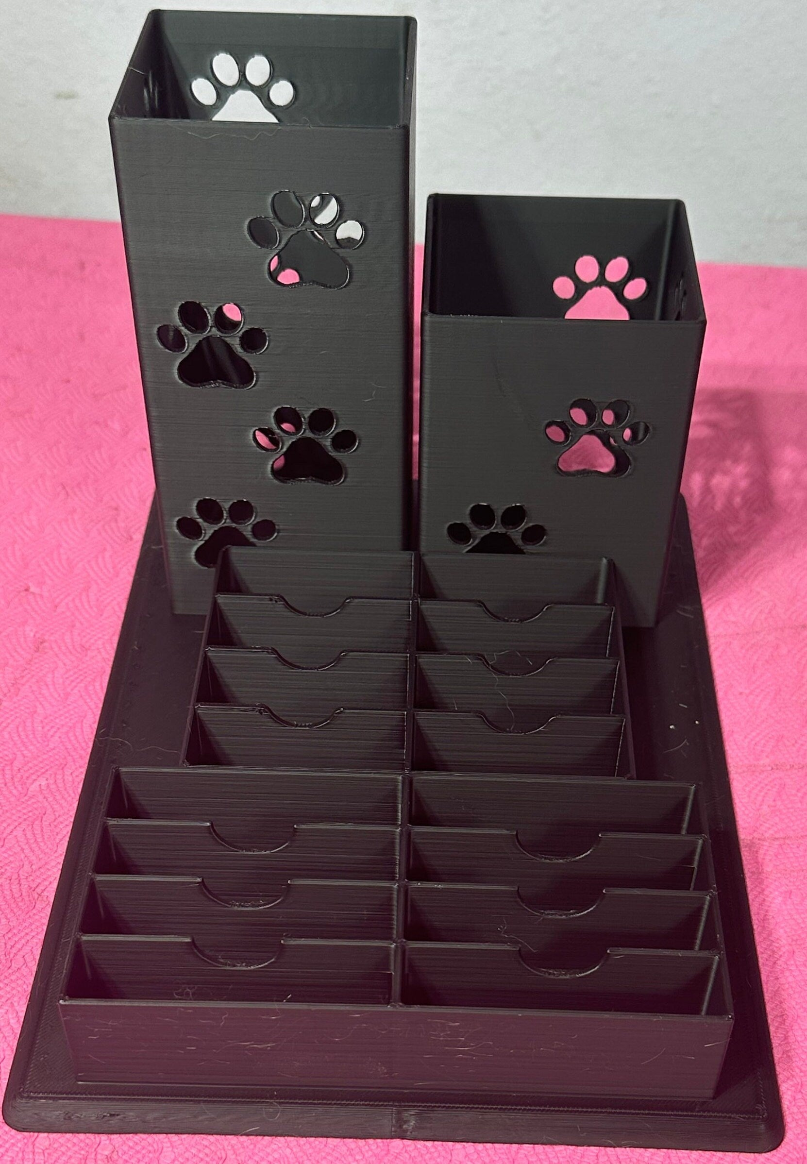 The Doodle--Dog Grooming Brush and Standard/Wide Size Blade Holder, Simple Organizer | Custom Color |