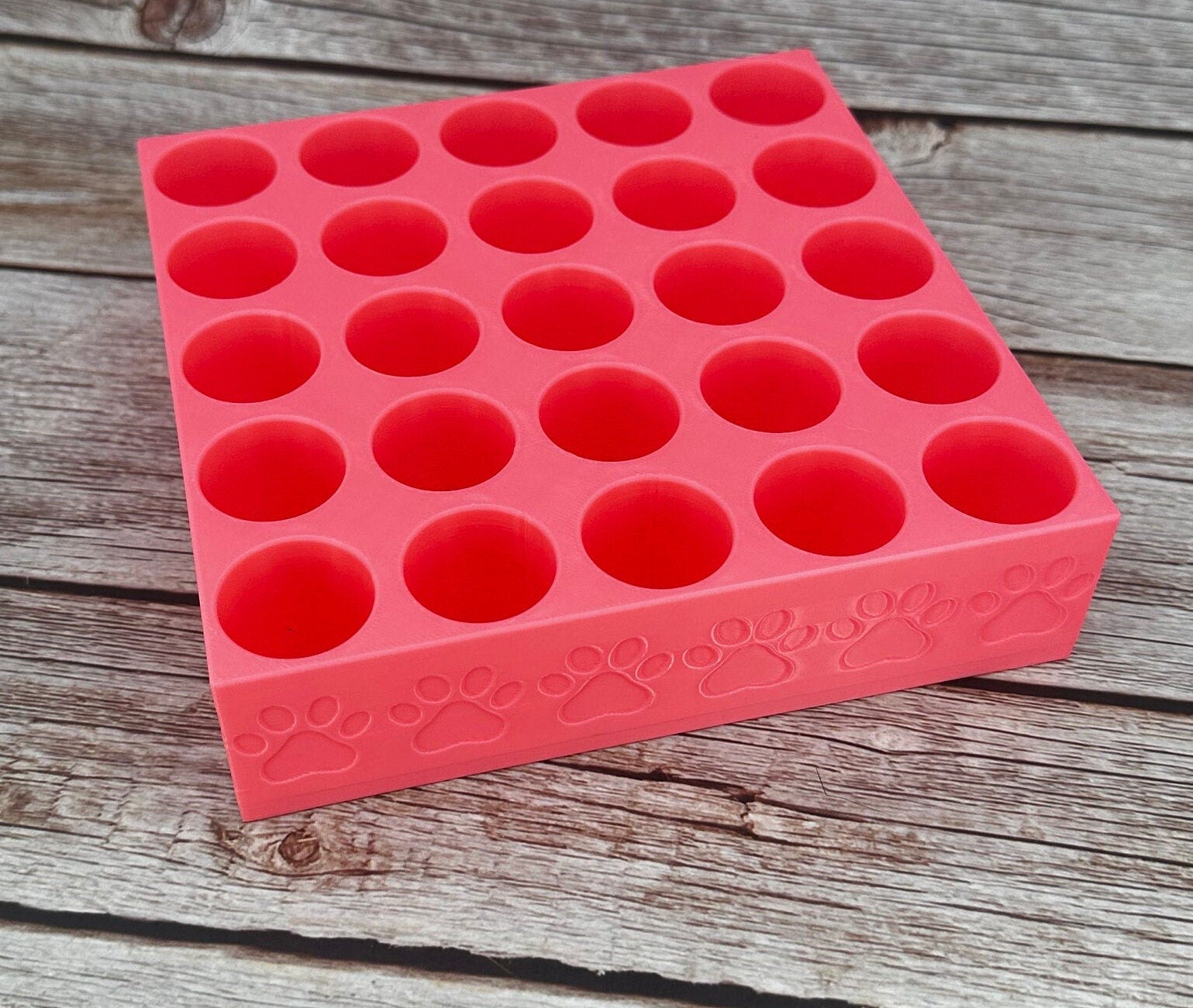 Dog Grooming Essential Oil Holder | Holds 25 | Simple organizer |