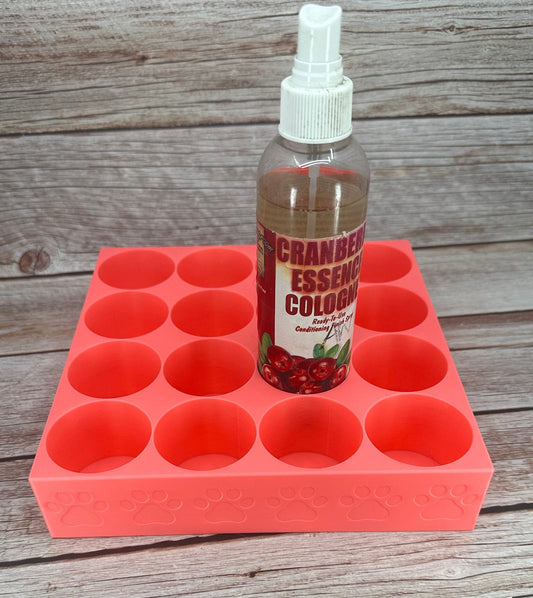Dog Grooming Medium Perfume Holder | Holds 16 | Simple organizer |